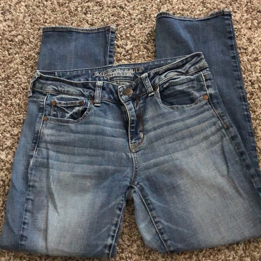 Classic straight leg denim